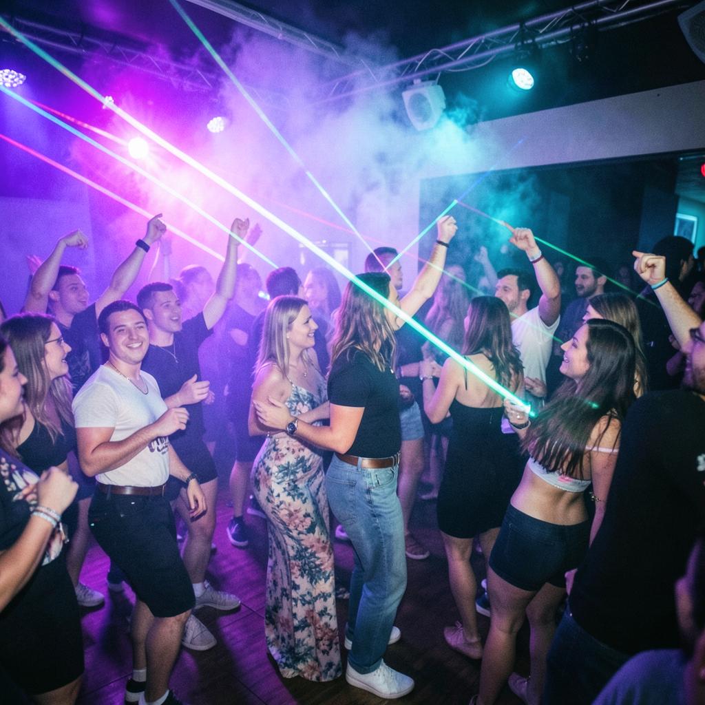 Вечеринка в помещении OPEN ROOM в Киеве
